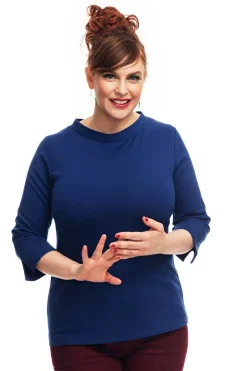 Clearance Agnes topp Mörkblå Toppar