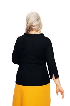 New Agnes topp Svart Toppar