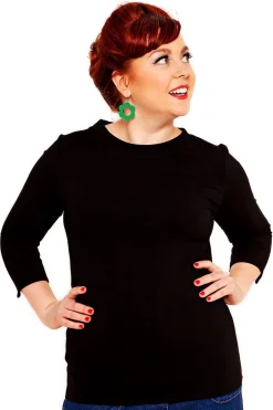 New Agnes topp Svart Toppar