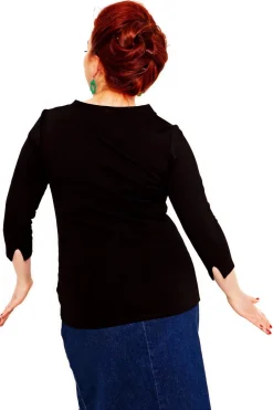 New Agnes topp Svart Toppar