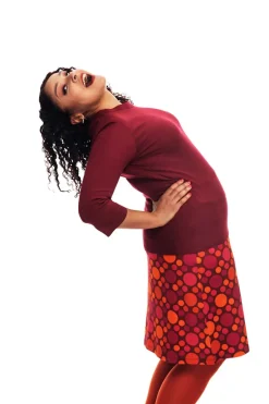 Best Agnes topp Vinröd Toppar