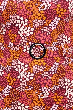 Fashion Agneta klänning Epok vinröd Klänningar