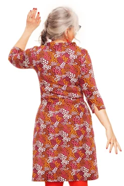 Fashion Agneta klänning Epok vinröd Klänningar