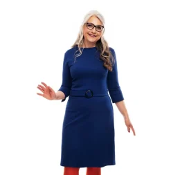 Best Agneta klänning Mörkblå Klänningar