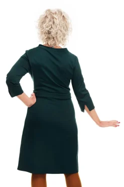 Fashion Agneta klänning Mörkgrön Klänningar