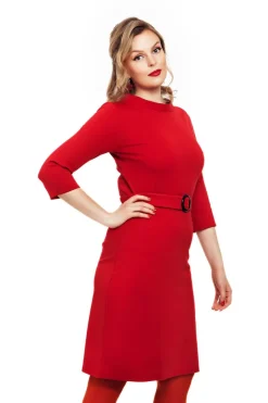 Sale Agneta klänning Röd Klänningar