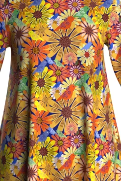 Sale Anita tunika Fågeltivoli Senap Toppar