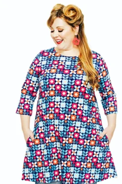 Best Anita tunika Ängsmark blå Toppar