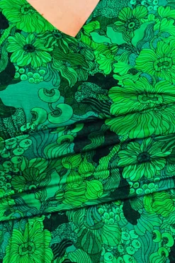 Hot Anna klänning Illusion Grön Klänningar