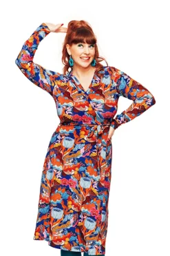 New Anna-Klara klänning Babylon Blå Klänningar