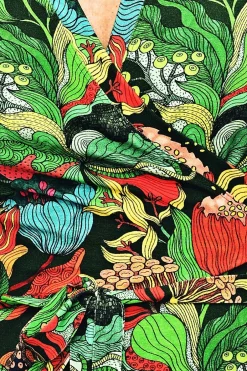 Fashion Anna-Klara klänning Babylon Grön Klänningar