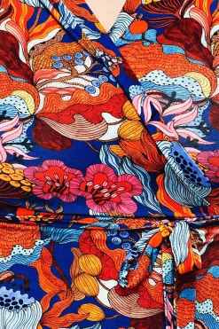 New Anna-Klara klänning Babylon Blå Klänningar