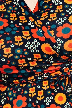 Sale Anna-Klara klänning Nostalgi Orange Klänningar