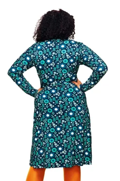 Fashion Anna-Klara klänning Nostalgi Turkos Klänningar