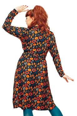 Sale Anna-Klara klänning Nostalgi Orange Klänningar