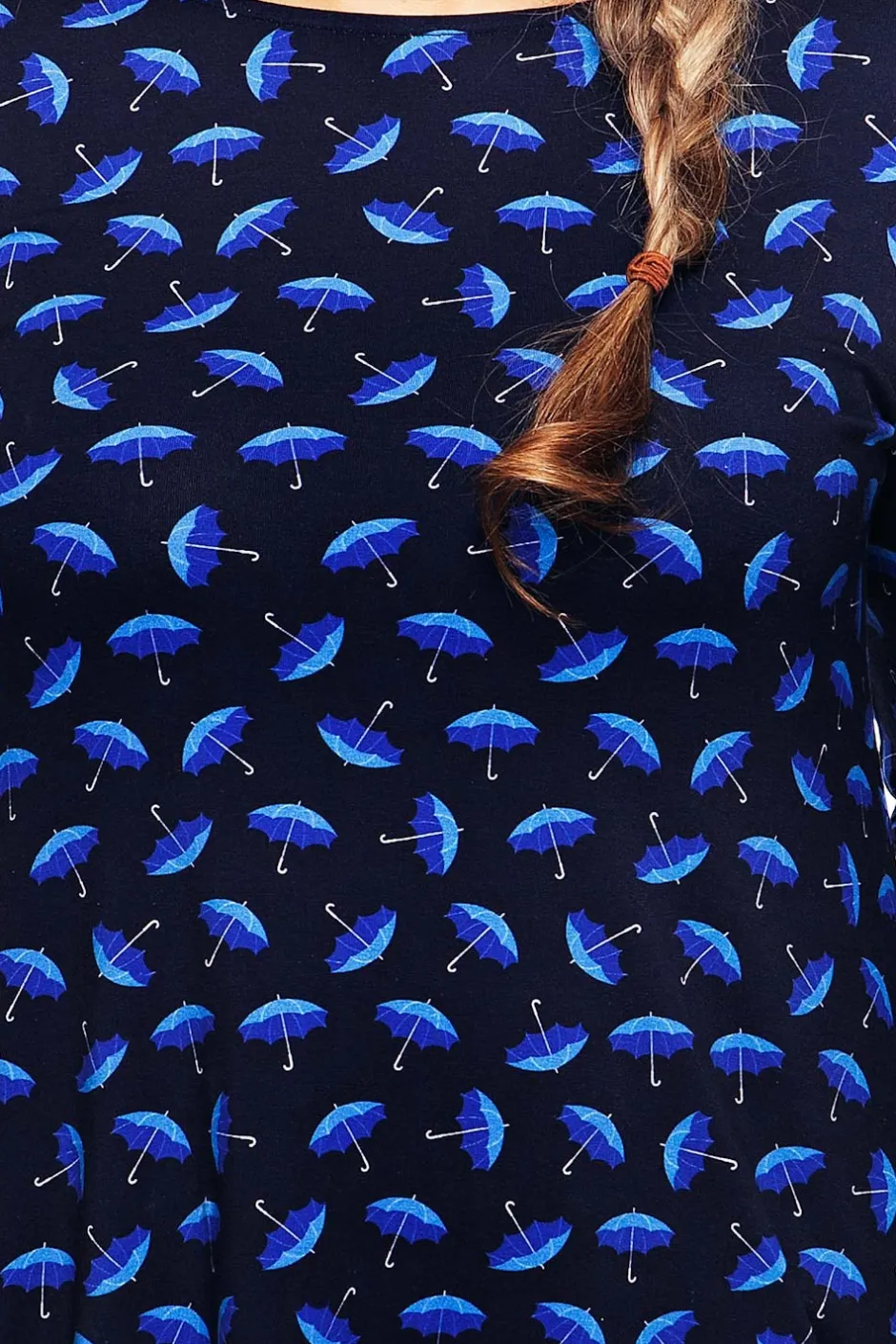 Fashion Annelie tunika Paraply Blå Klänningar