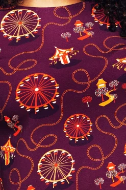 Fashion Annelie tunika Tivoli Plommon Klänningar