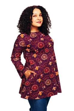 Fashion Annelie tunika Tivoli Plommon Klänningar