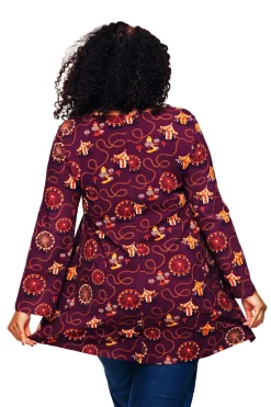 Fashion Annelie tunika Tivoli Plommon Klänningar