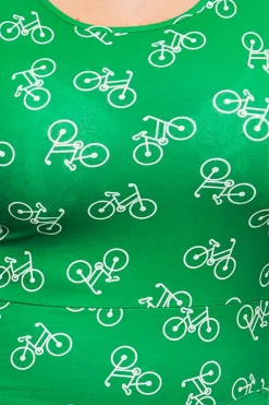 New Asta klänning Cykeltur Grön Klänningar