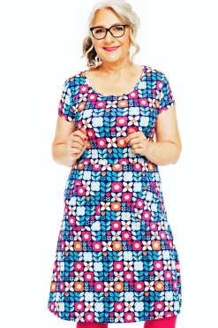 Sale Asta klänning Ängsmark Blå Klänningar