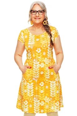 Online Asta klänning Växtkraft Gul Klänningar