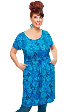 New Bella klänning Illusion Blå Klänningar