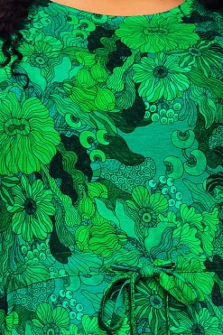 Fashion Bella klänning Illusion Grön Klänningar