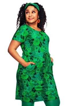 Fashion Bella klänning Illusion Grön Klänningar