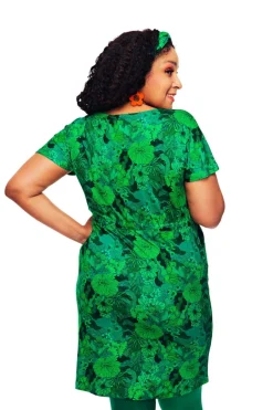 Fashion Bella klänning Illusion Grön Klänningar