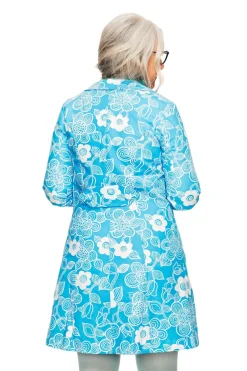 Outlet Berit kappa Chic Turkos Jackor