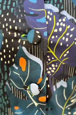 Online Berit kappa Framtid blå Jackor