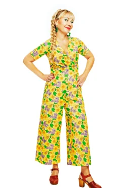 Sale Britta byxdress Humlesurr Gul Klänningar