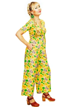 Sale Britta byxdress Humlesurr Gul Klänningar