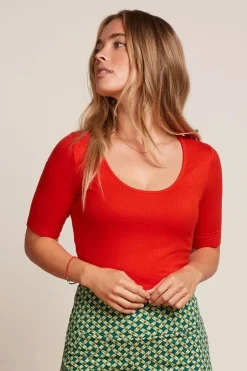 Clearance Carice topp Spice orange Toppar