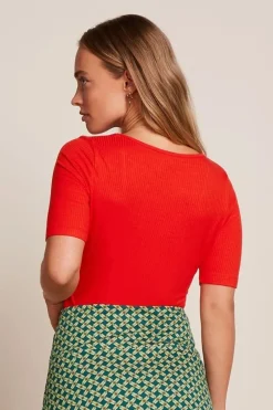 Clearance Carice topp Spice orange Toppar