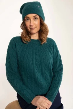 Fashion Danecables Wool tröja Dark Slate Koftor