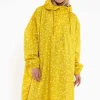 Fashion Danedream regnponcho Fleurie dark yellow Jackor