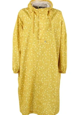 Fashion Danedream regnponcho Fleurie dark yellow Jackor