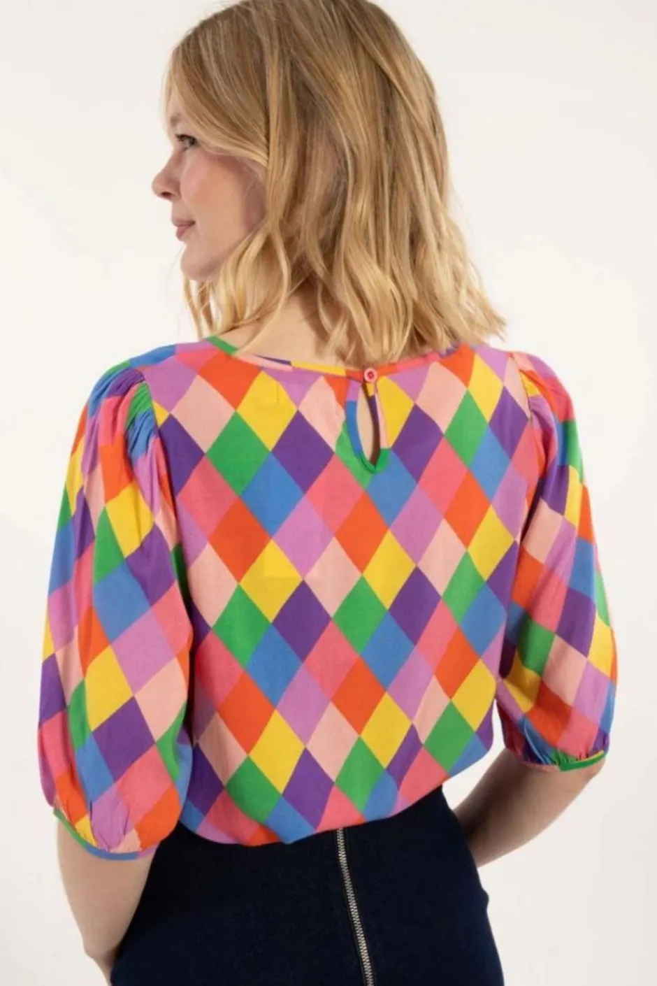 Sale Daneprosecco blus Fairground Toppar