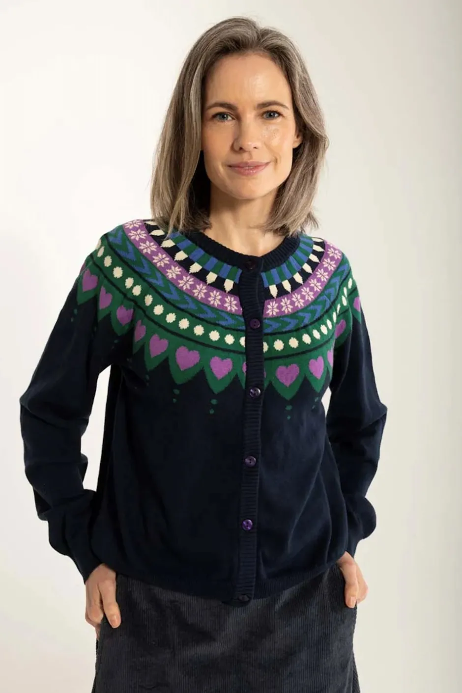 Hot Danesweetheart kofta Dark navy Koftor