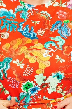 Outlet Doris klänning Evighet orange Klänningar