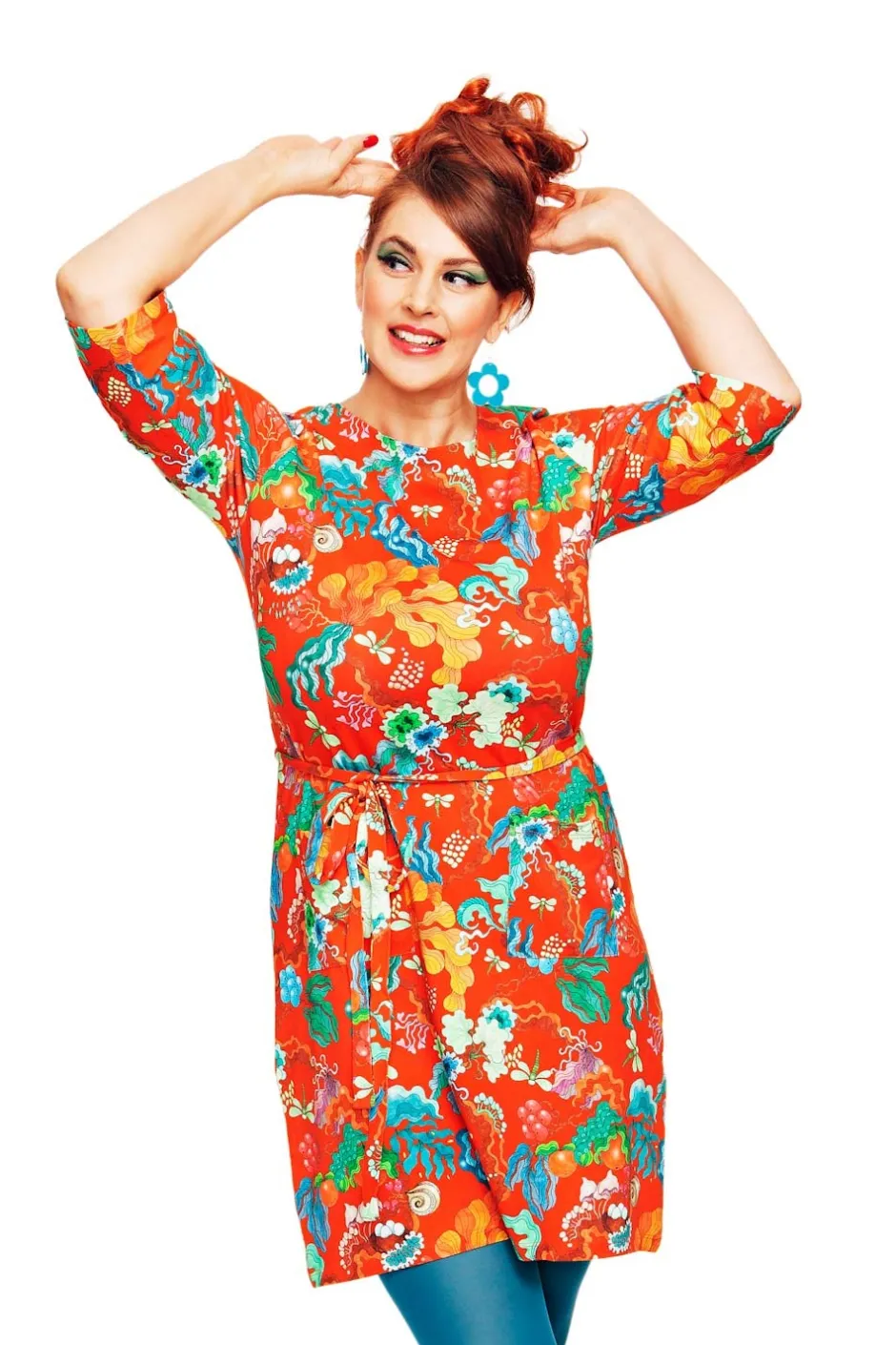 Outlet Doris klänning Evighet orange Klänningar