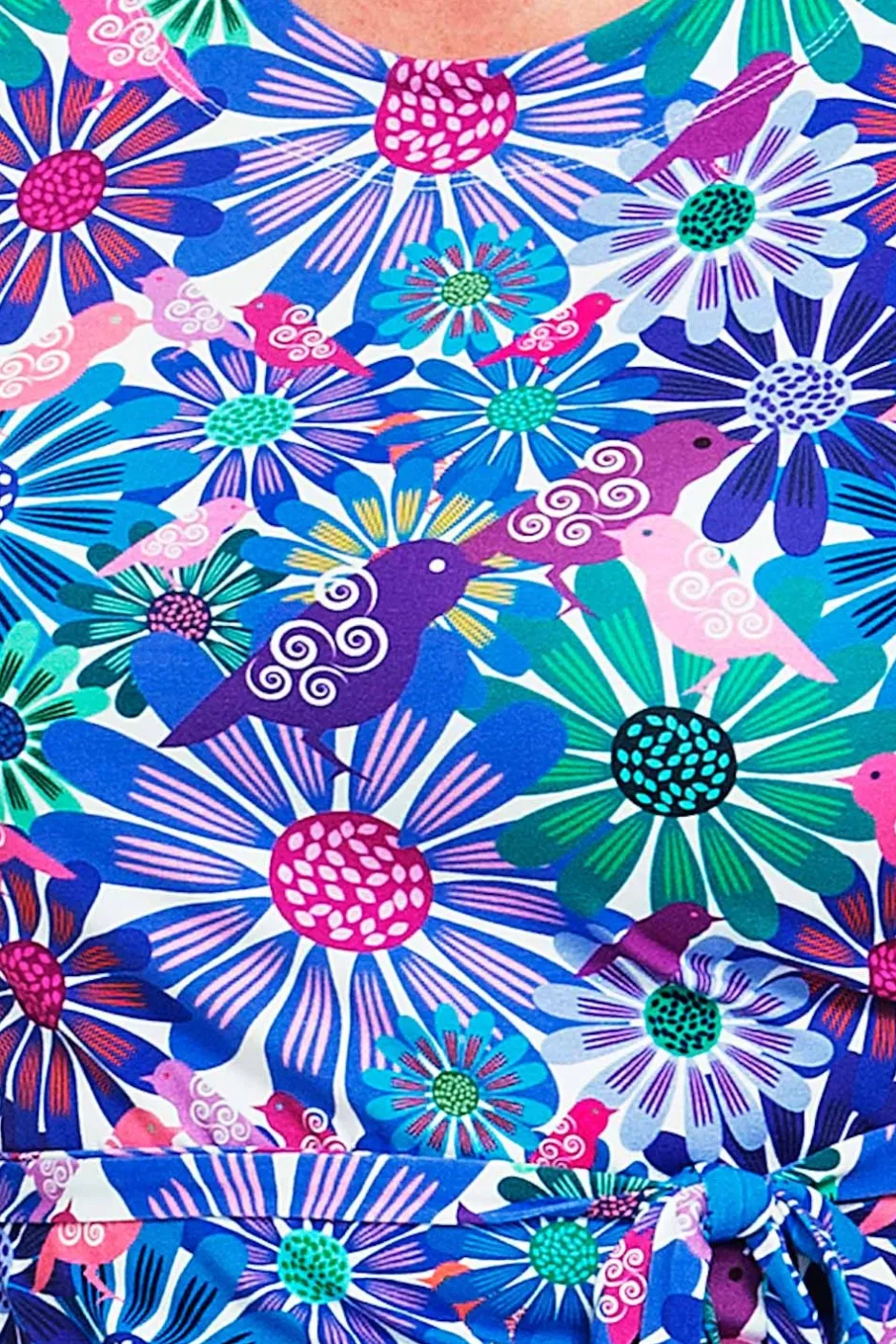 Discount Doris klänning Fågeltivoli Lila Klänningar