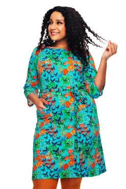 Outlet Doris klänning Fjärilar Klänningar