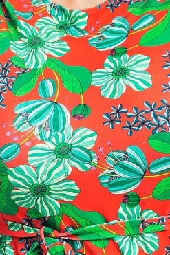 Sale Doris klänning Karamell Korall Klänningar