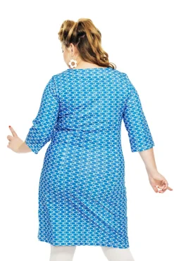 Best Doris klänning Mört Blå Klänningar