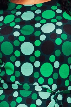 Fashion Doris klänning Tidpunkt grön Klänningar