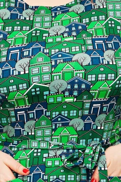 Sale Doris klänning Vår gata grön Klänningar