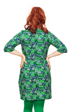 Sale Doris klänning Vår gata grön Klänningar